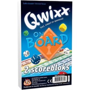 Qwixx On board scorebloks - dobbelspel