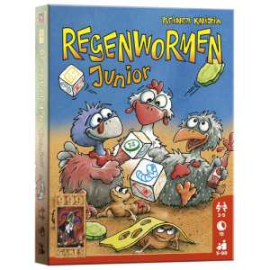Regenwormen Junior - dobbelspel
