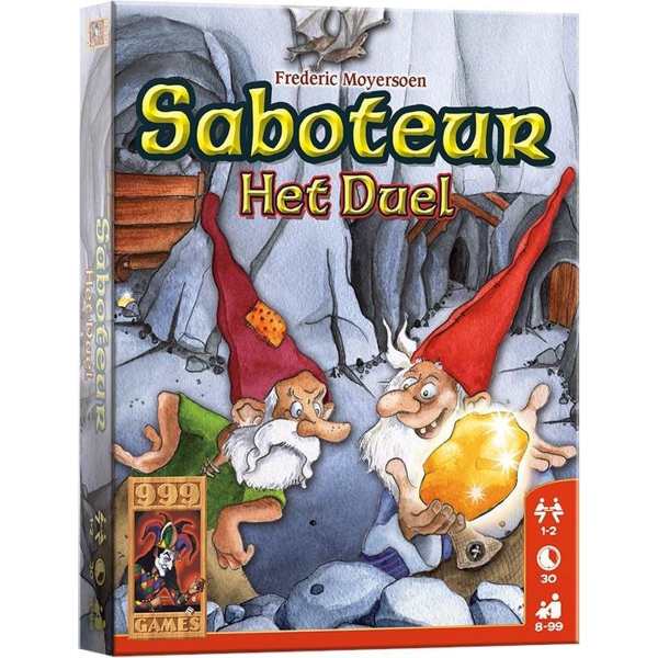 Saboteur: het duel - kaartspel