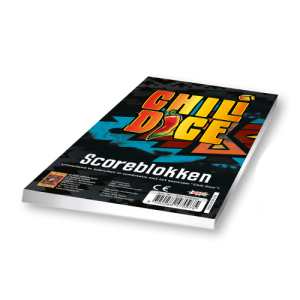 Chili dice scoreblokken 3 st.